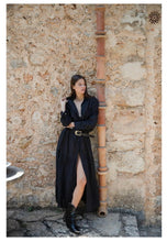 Load image into Gallery viewer, The Tiered Shirt Maxi Dress
