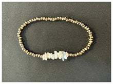 Load image into Gallery viewer, Pyrite + Opal Bracelet
