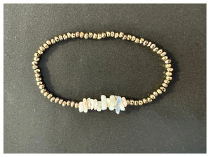Pyrite + Opal Bracelet