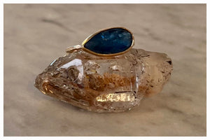 Kyanite Crystal Ring