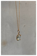 Load image into Gallery viewer, Aquamarine Crystal Necklace
