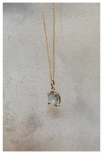 Load image into Gallery viewer, Aquamarine Crystal Necklace
