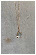 Load image into Gallery viewer, Aquamarine Crystal Necklace

