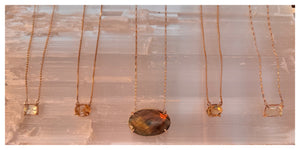 Rutilated Quartz Necklace