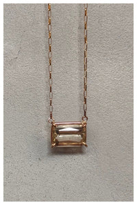 Feldspar Crystal Necklace