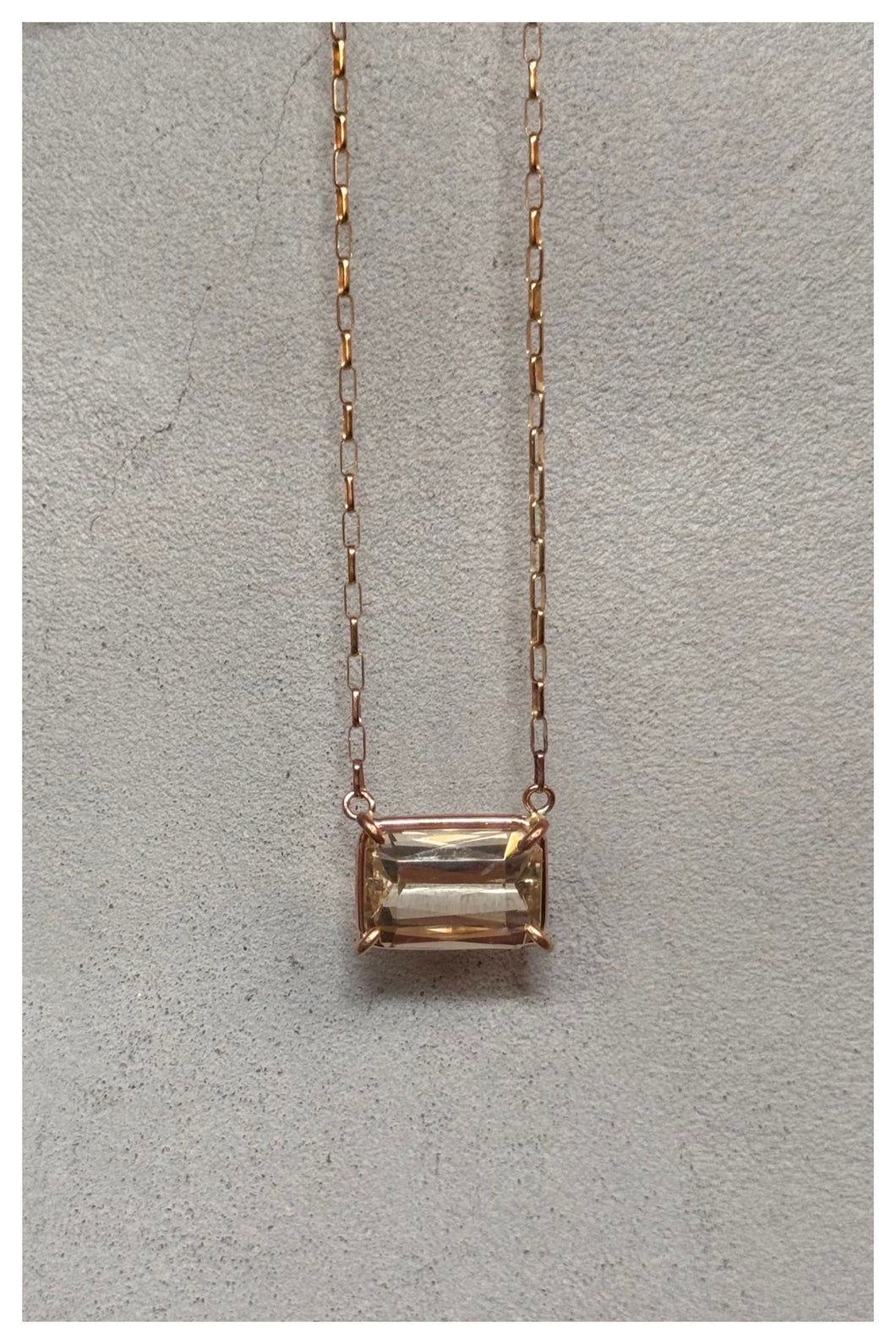 Feldspar Crystal Necklace