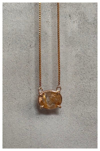 Rutilated Quartz Necklace