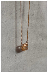 Rutilated Quartz Necklace