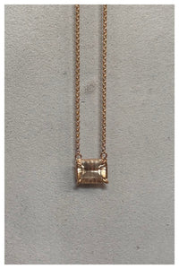 Sunstone Crystal Necklace
