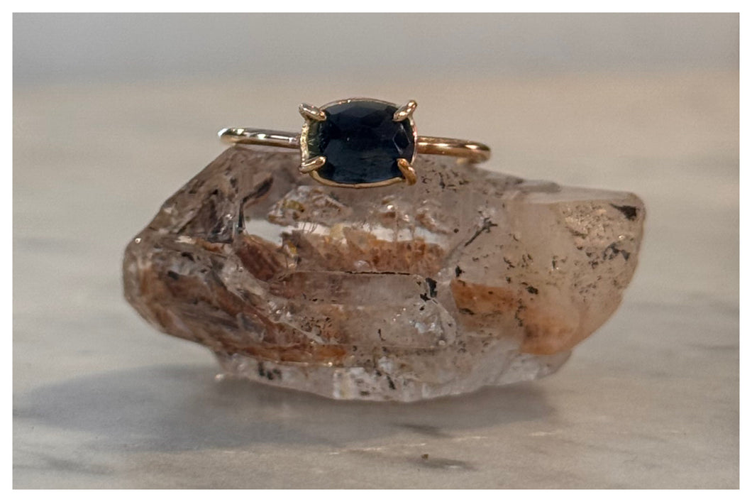 Tourmaline Crystal Ring