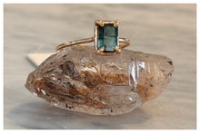 Load image into Gallery viewer, Tourmaline Crystal Ring
