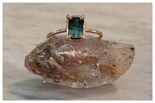 Load image into Gallery viewer, Tourmaline Crystal Ring
