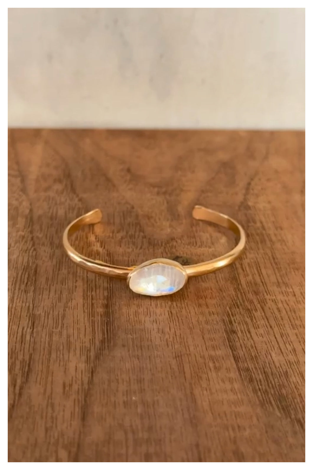 Moonstone Cuff Bracelet