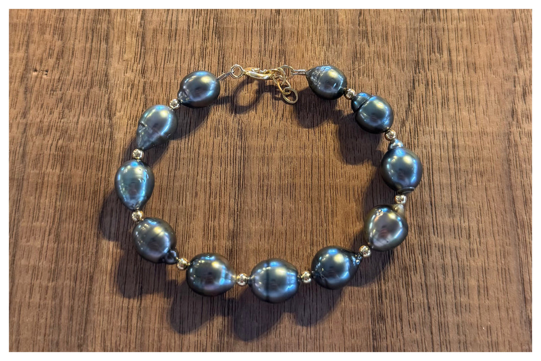 Chunky Tahitian Pearl Bracelet