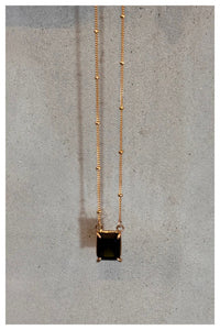 Tourmaline Crystal Necklace