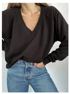 The Oversized V Sweatshirt