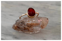 Load image into Gallery viewer, Garnet Ring
