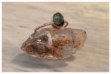 Load image into Gallery viewer, Blue Green Tourmaline Ring
