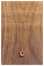 Load image into Gallery viewer, Sunstone Necklace 14k
