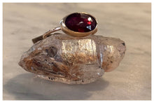 Load image into Gallery viewer, Garnet Ring
