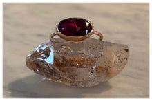 Load image into Gallery viewer, Garnet Ring
