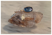 Load image into Gallery viewer, Moss Teal Kyanite Ring
