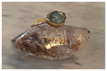 Load image into Gallery viewer, Mint Kyanite Ring
