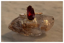 Load image into Gallery viewer, Garnet Ring
