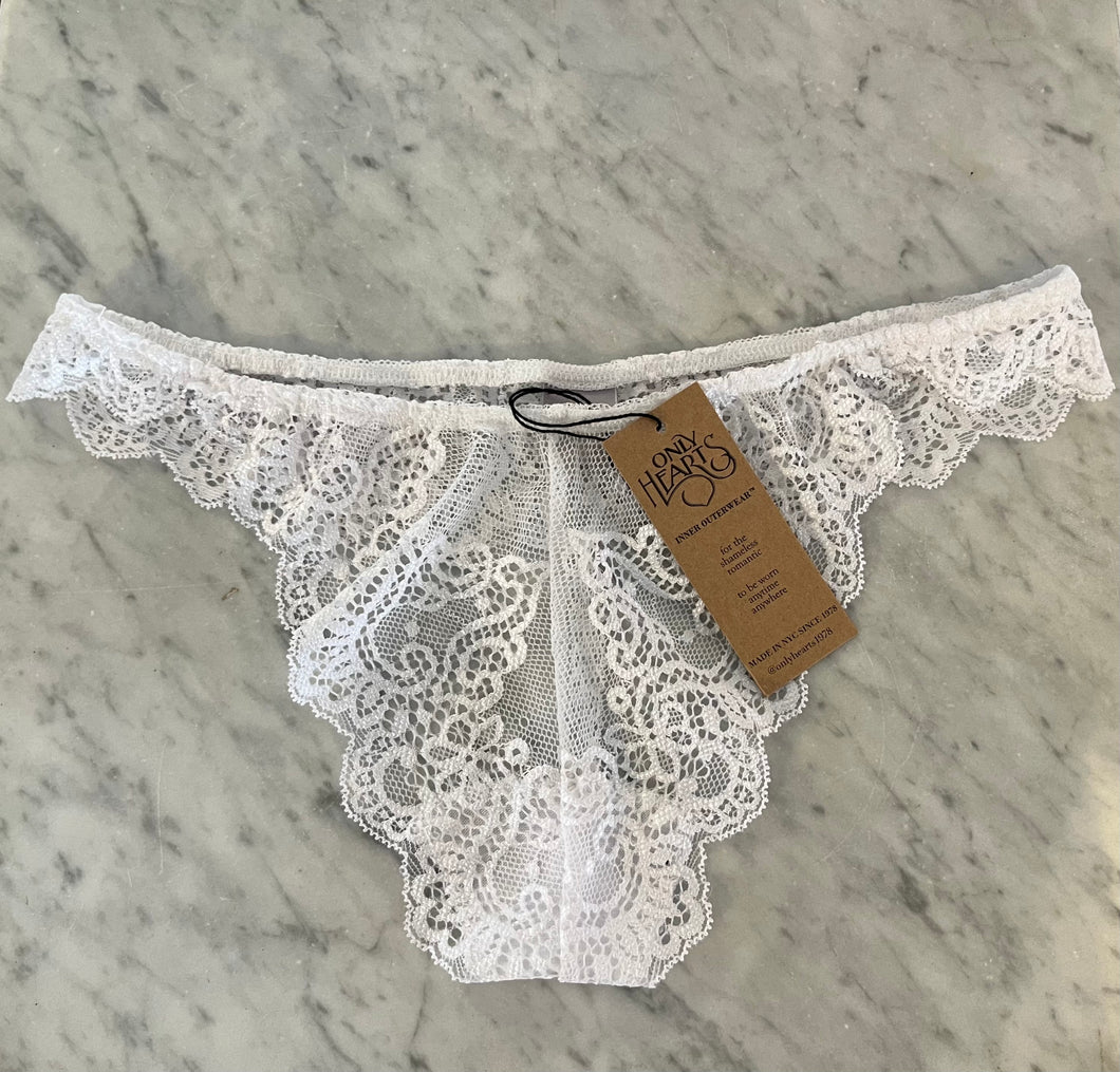 So Fine Lace Thong