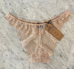 So Fine Lace Thong
