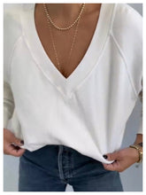 Load image into Gallery viewer, The Oversized V Sweatshirt

