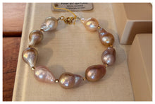 Load image into Gallery viewer, Chunky Freshwater Pearl Bracelet
