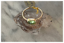 Load image into Gallery viewer, Peridot Crystal Ring
