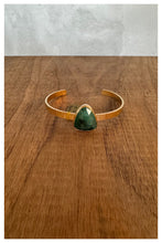 Load image into Gallery viewer, Emerald Cuff Bracelet
