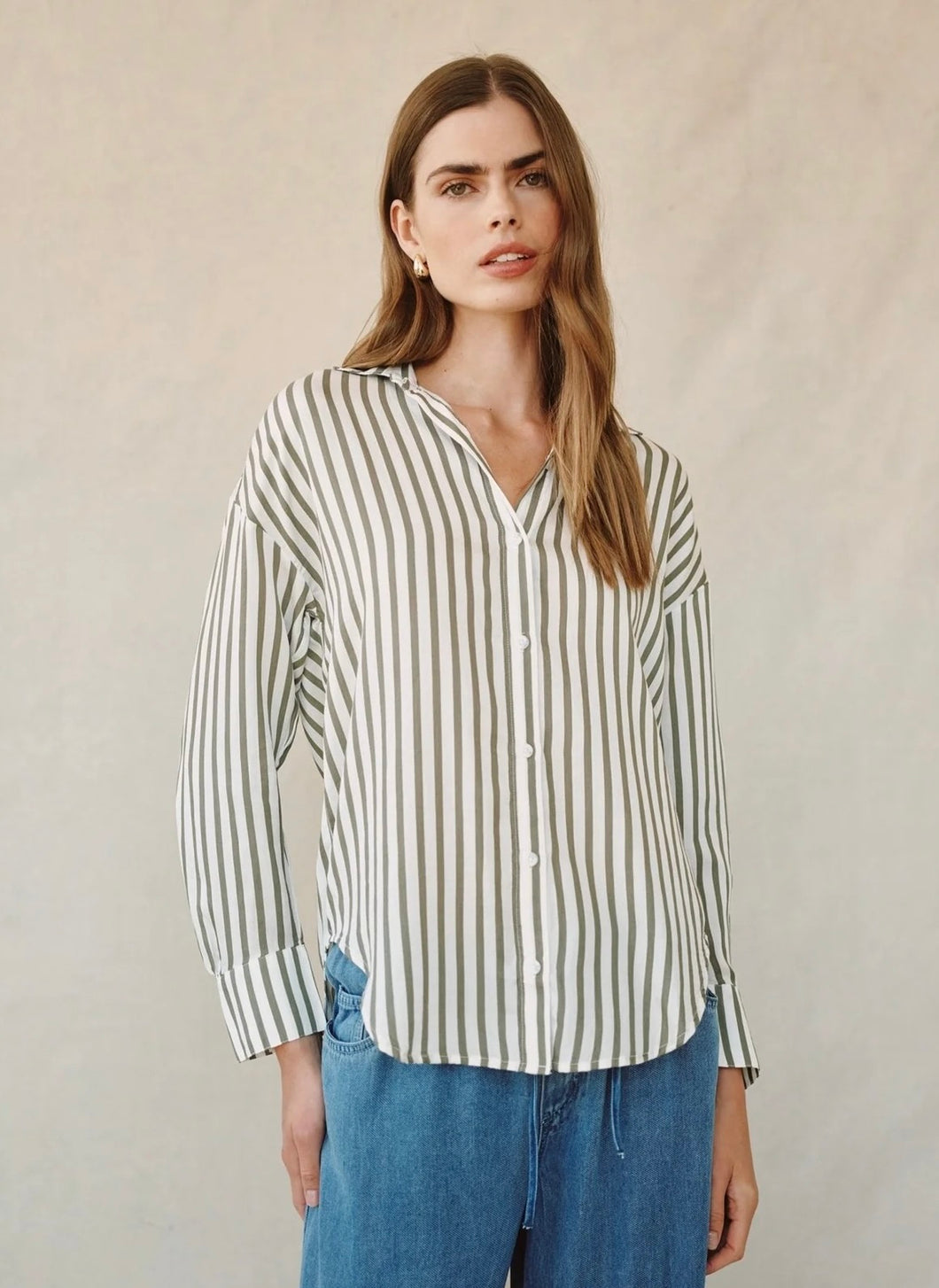The Oversized Button Down