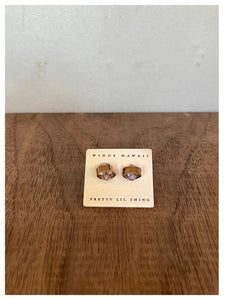 Herkimer Crystal Studs