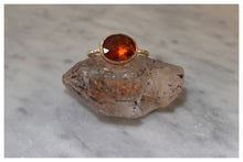 Load image into Gallery viewer, Orange Kyanite Crystal Ring
